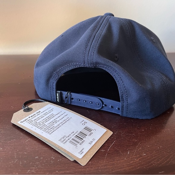PrAna Gazin Patch Hat Destination Unknown One Size Snapback UPF 50+ Adult - Picture 2 of 5